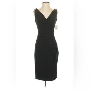 Ralph Lauren Dress NEW Ralph Lauren Black Wrap Dress size 10